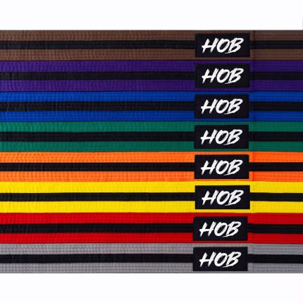 Hob Colour Belt - Black Stripe