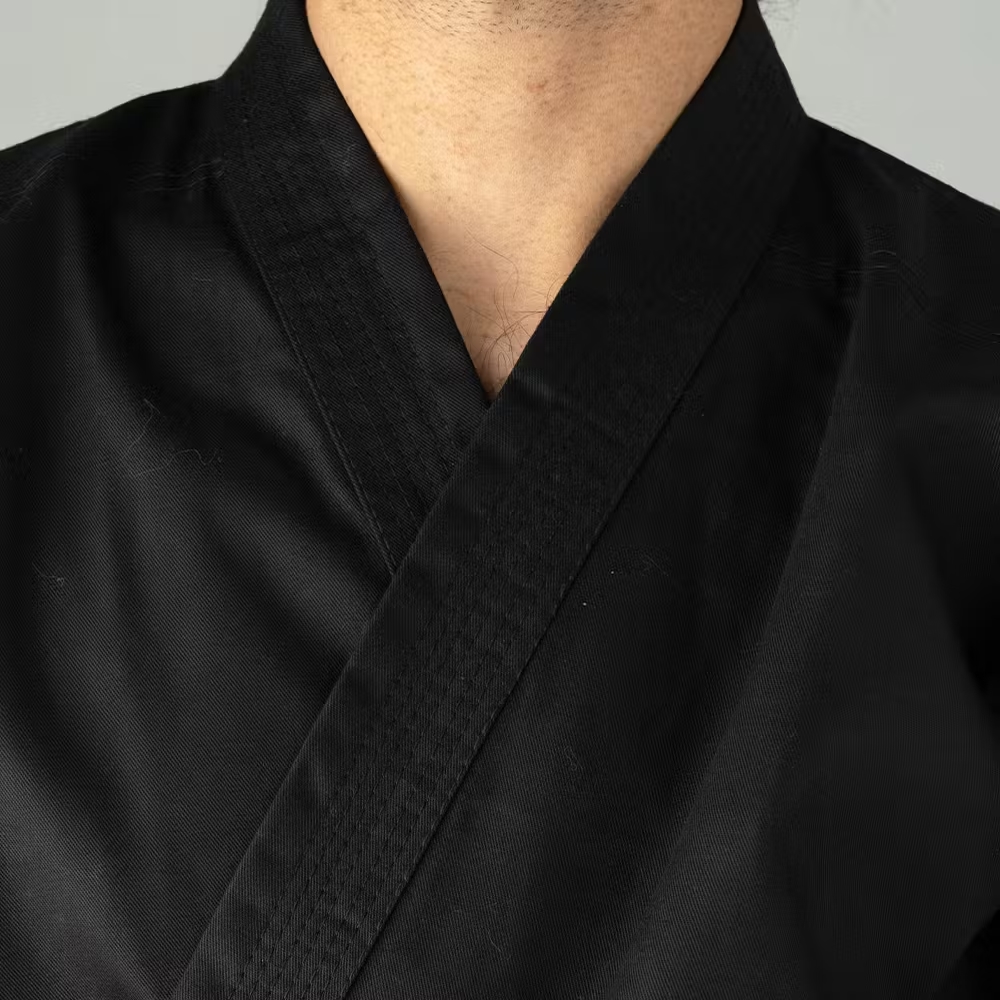Hob Kids Shinzou Karate Gi - 8.5oz Black (3)